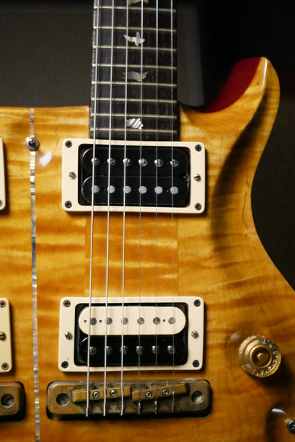 1983 Paul Reed Smith Carlos Santana Custom Doubleneck Electric Guitar - Vintage Yellow