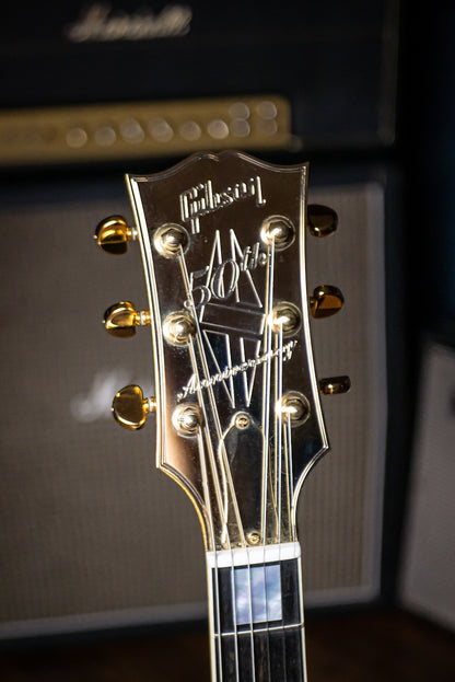 2007 Gibson Custom Shop Les Paul Custom 50th Anniversary Electric Guitar - Gold