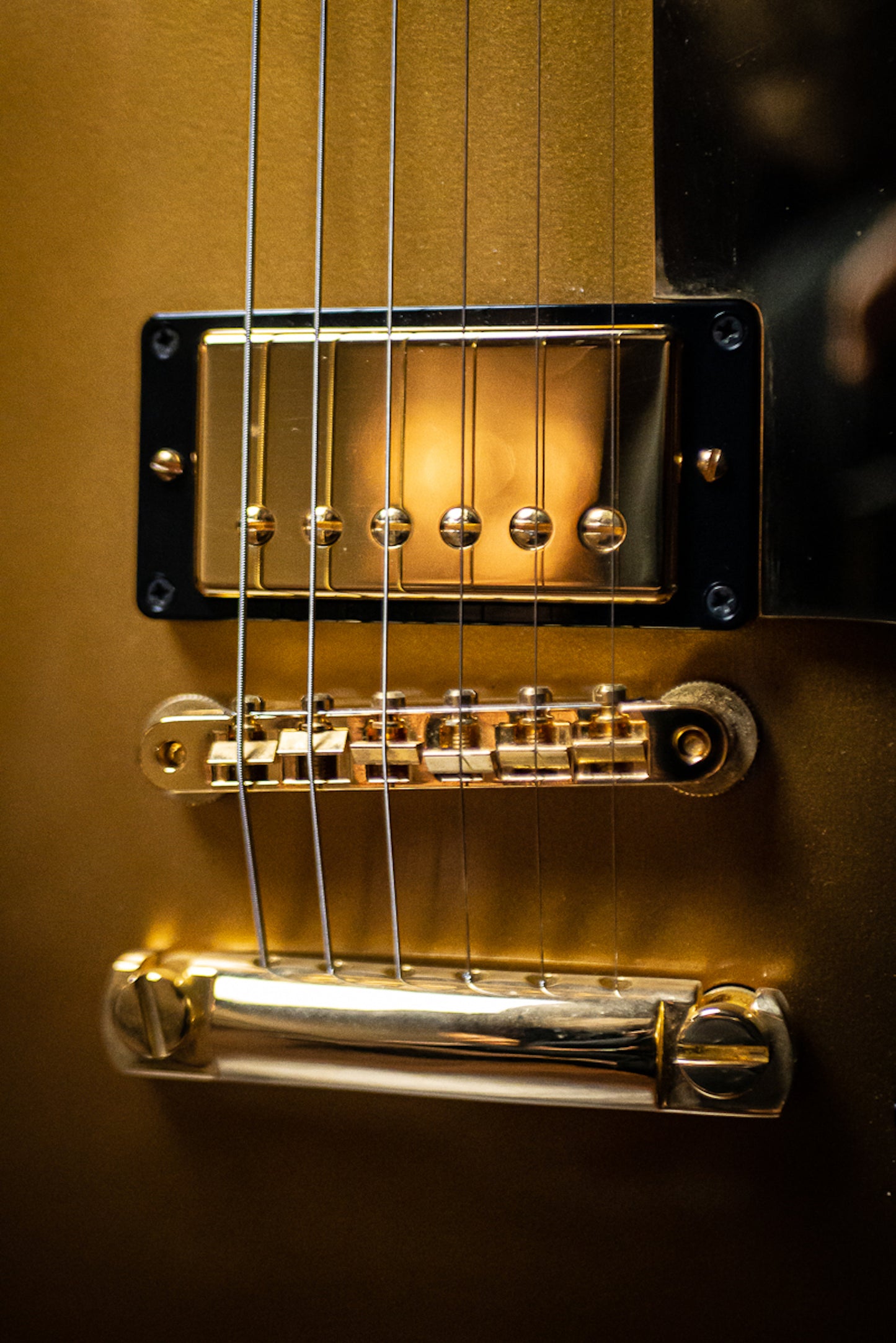 2007 Gibson Custom Shop Les Paul Custom 50th Anniversary Electric Guitar - Gold
