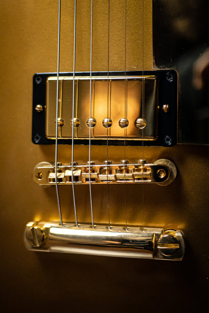 2007 Gibson Custom Shop Les Paul Custom 50th Anniversary Electric Guitar - Gold