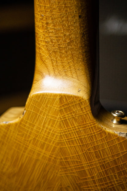 Gibson 58 Korina Flying V Brazilian Rosewood Fingerboard Murphy Lab Light Aged GH Electric Guitar - Natural