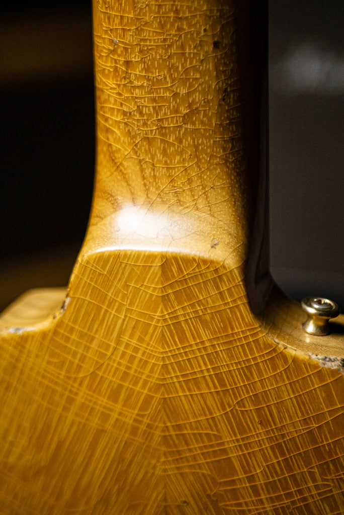 2021 Gibson 58 Korina Flying V Brazilian Rosewood Fingerboard Murphy Lab Light Aged GH Electric Guitar - Natural 81031