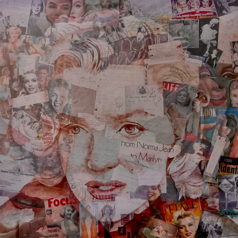 Anthony Brown - ‘FRAGMENTS’ MARILYN MONROE - Walt Grace Vintage