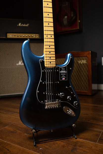 Fender American Professional II Stratocaster Electric Guitar - Dark Night