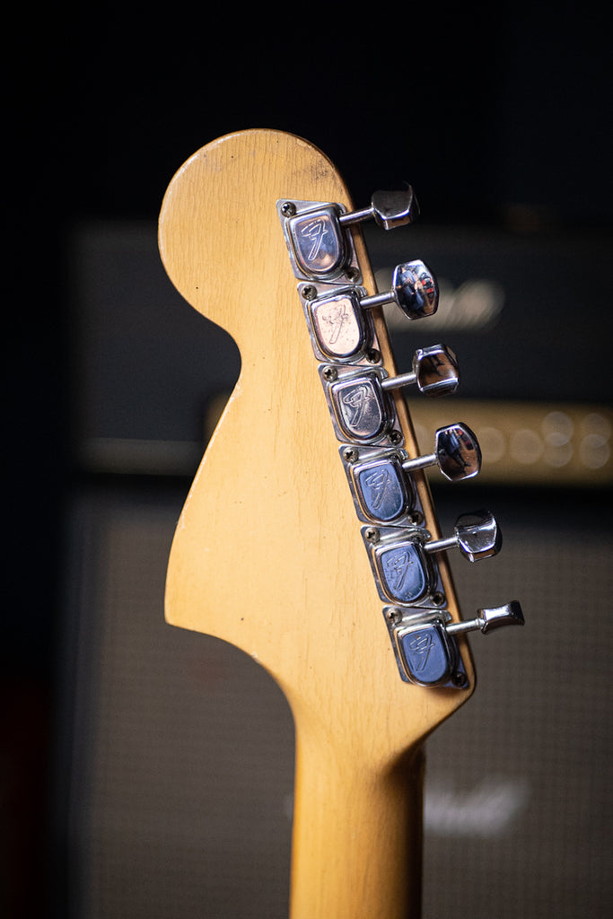 1970 Fender Stratocaster Electric Guitar - Sunburst Tuners