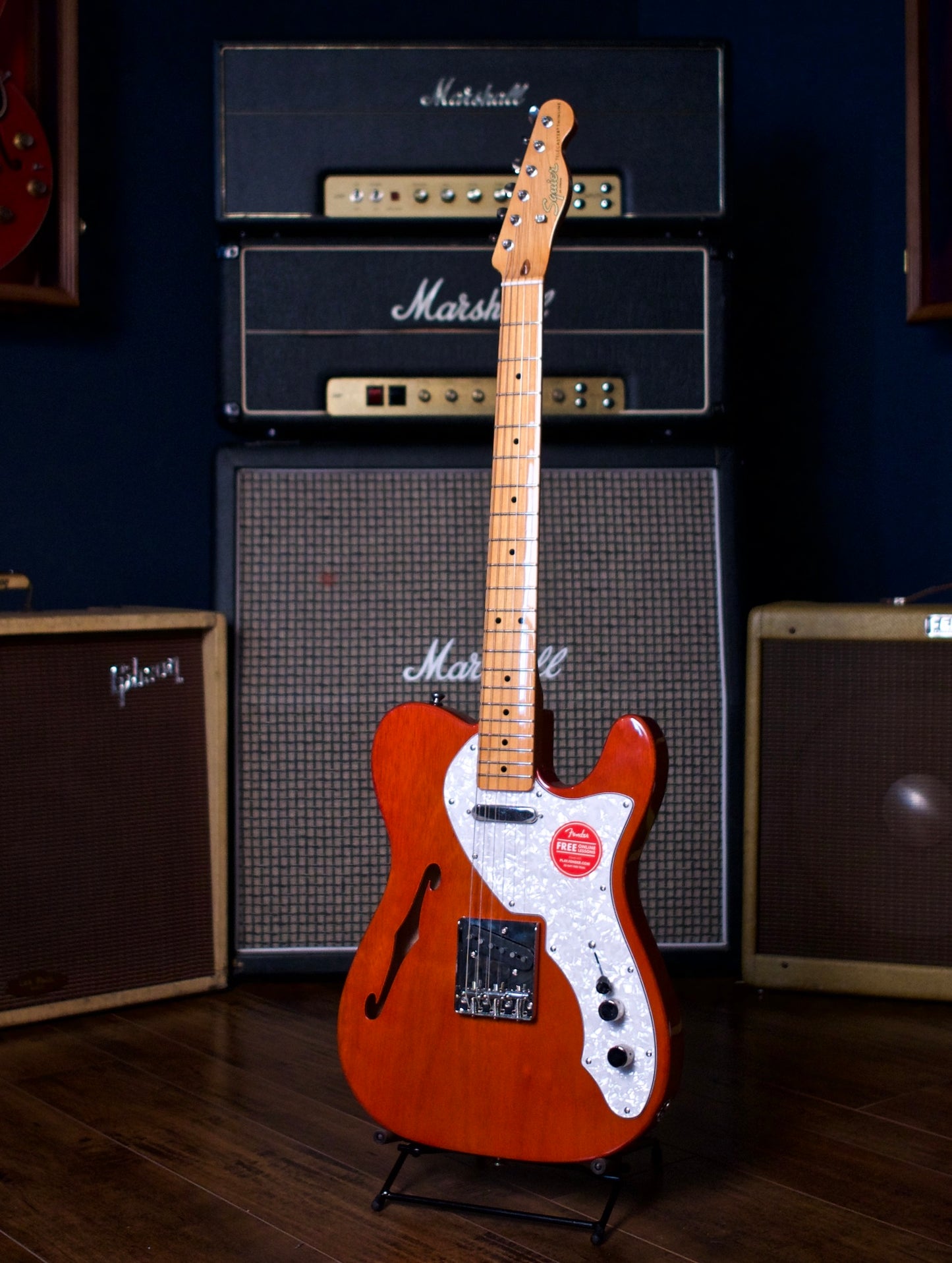 Squier Classic Vibe 60's Telecaster Thinline Electric Guitar - Natural - Walt Grace Vintage