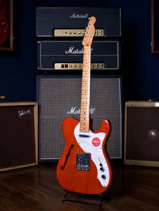 Squier Classic Vibe 60's Telecaster Thinline Electric Guitar - Natural - Walt Grace Vintage