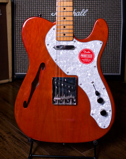 Squier Classic Vibe 60's Telecaster Thinline Electric Guitar - Natural - Walt Grace Vintage