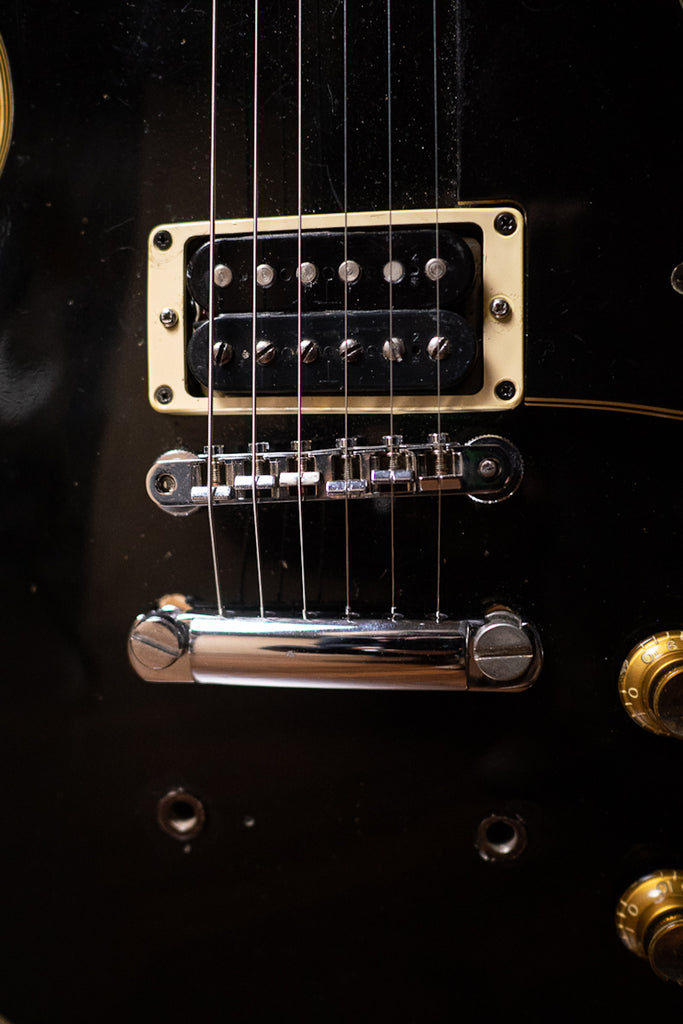 1969 Gibson Les Paul Custom Electric Guitar - Ebony Pickups