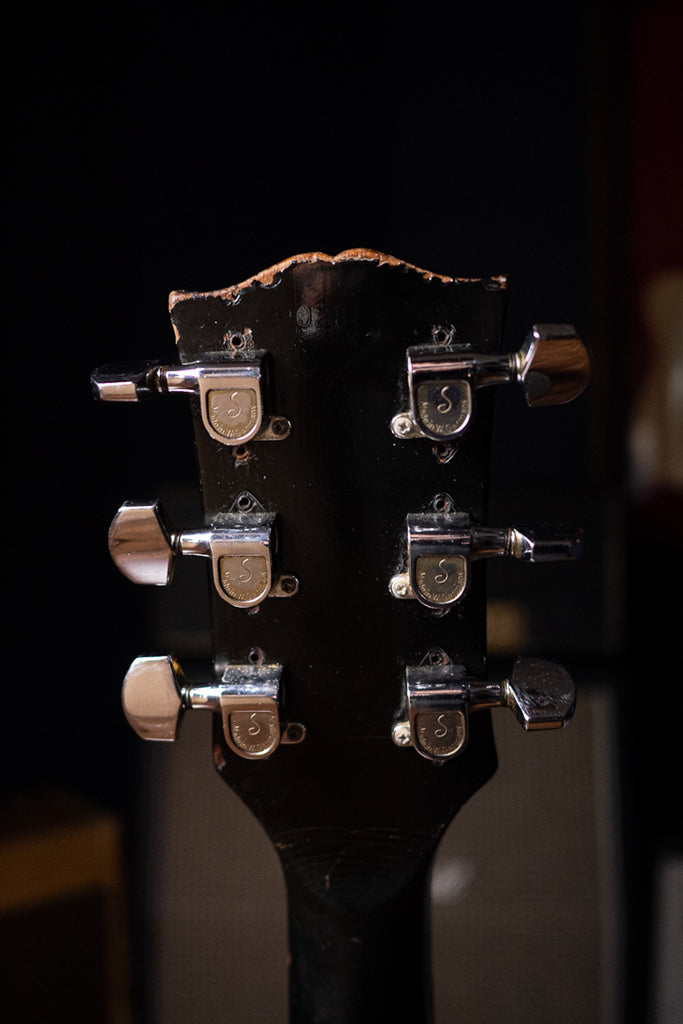 1969 Gibson Les Paul Custom Electric Guitar - Ebony Tuners