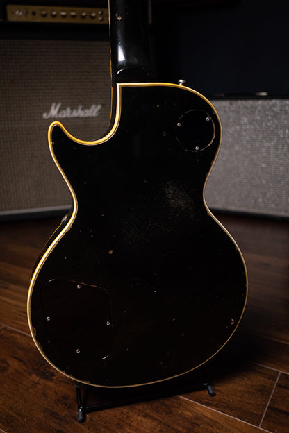 1969 Gibson Les Paul Custom Electric Guitar - Ebony Back