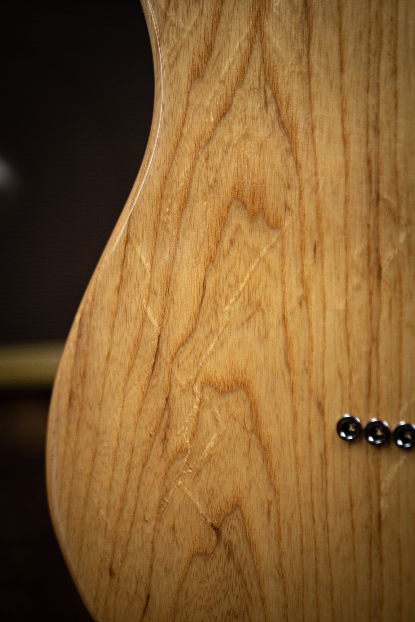 Hamiltone Singlecut / Tele Quilt 2015 Electric Guitar Natural