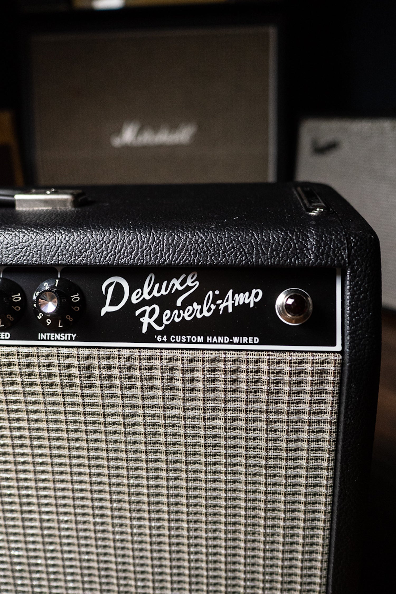 Fender '64 Custom Deluxe Reverb 120V Combo Amp - Black