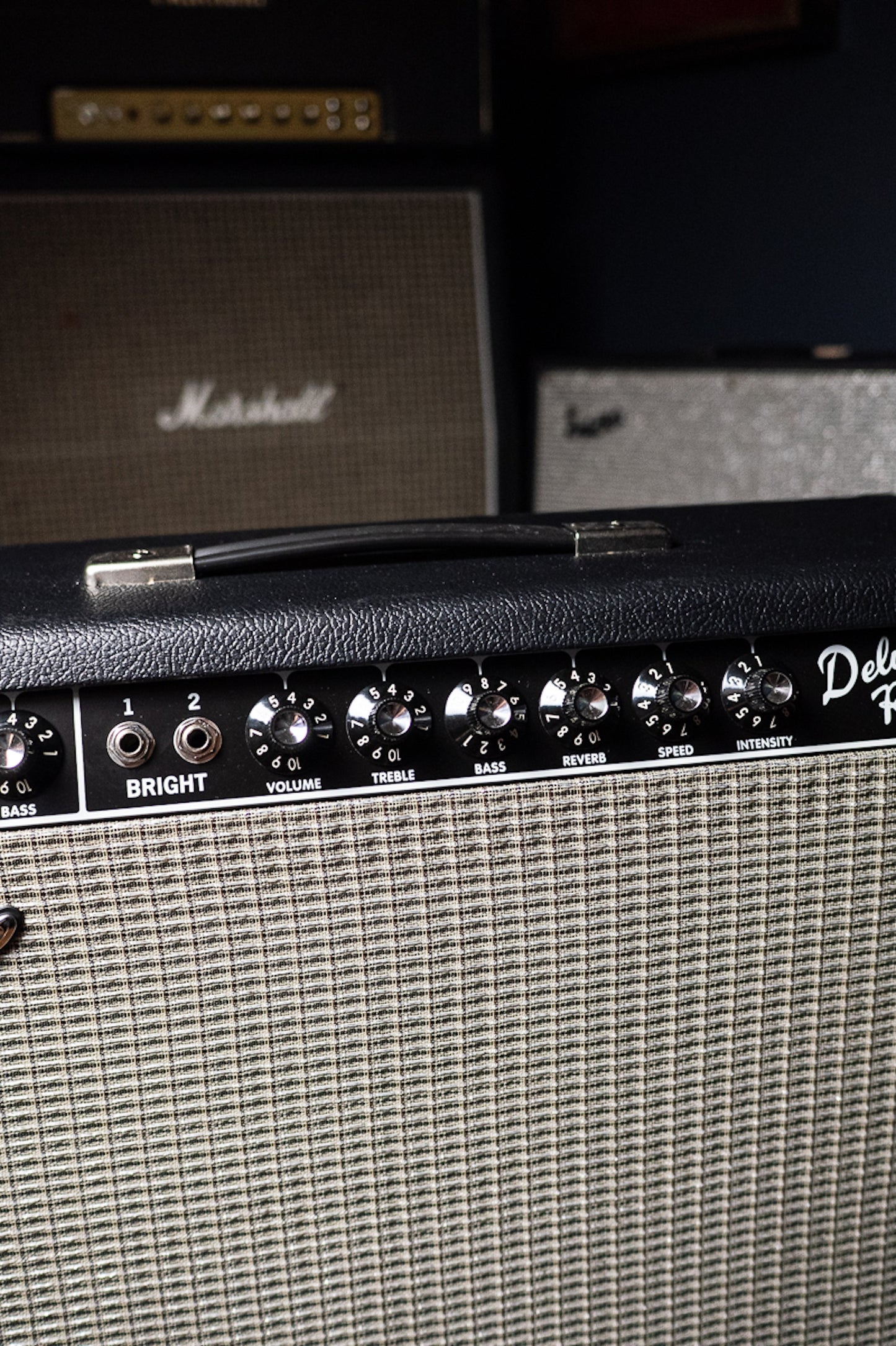 Fender '64 Custom Deluxe Reverb 120V Combo Amp - Black