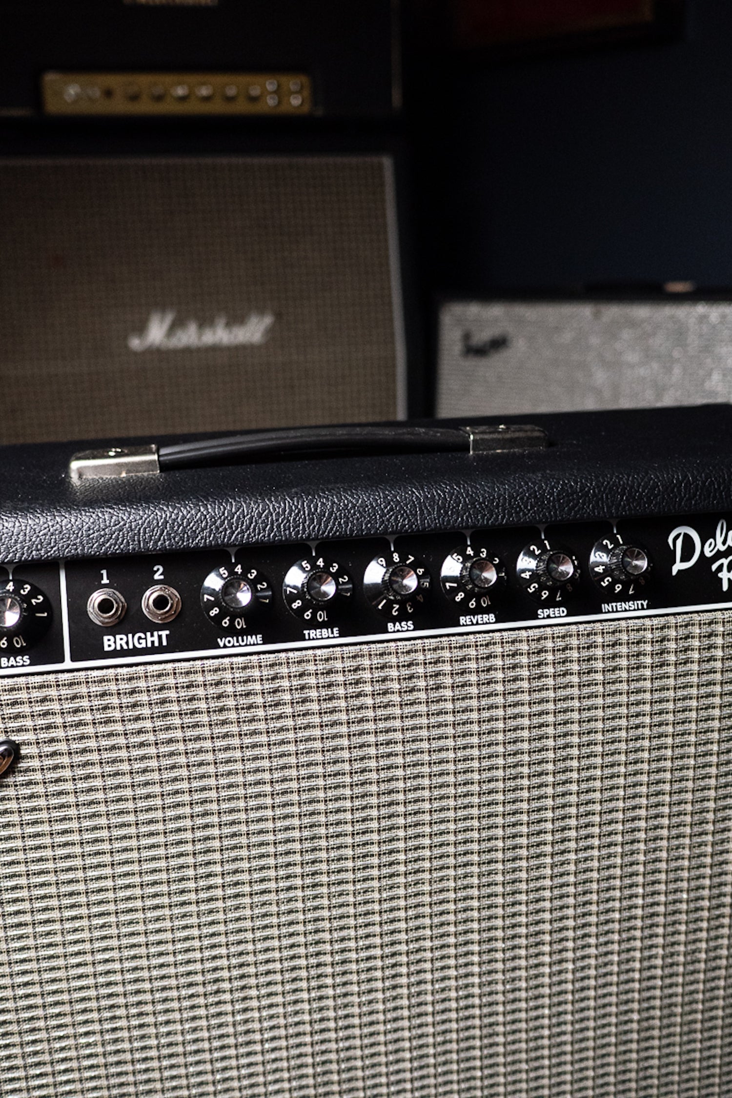 Fender '64 Custom Deluxe Reverb 120V Combo Amp - Black