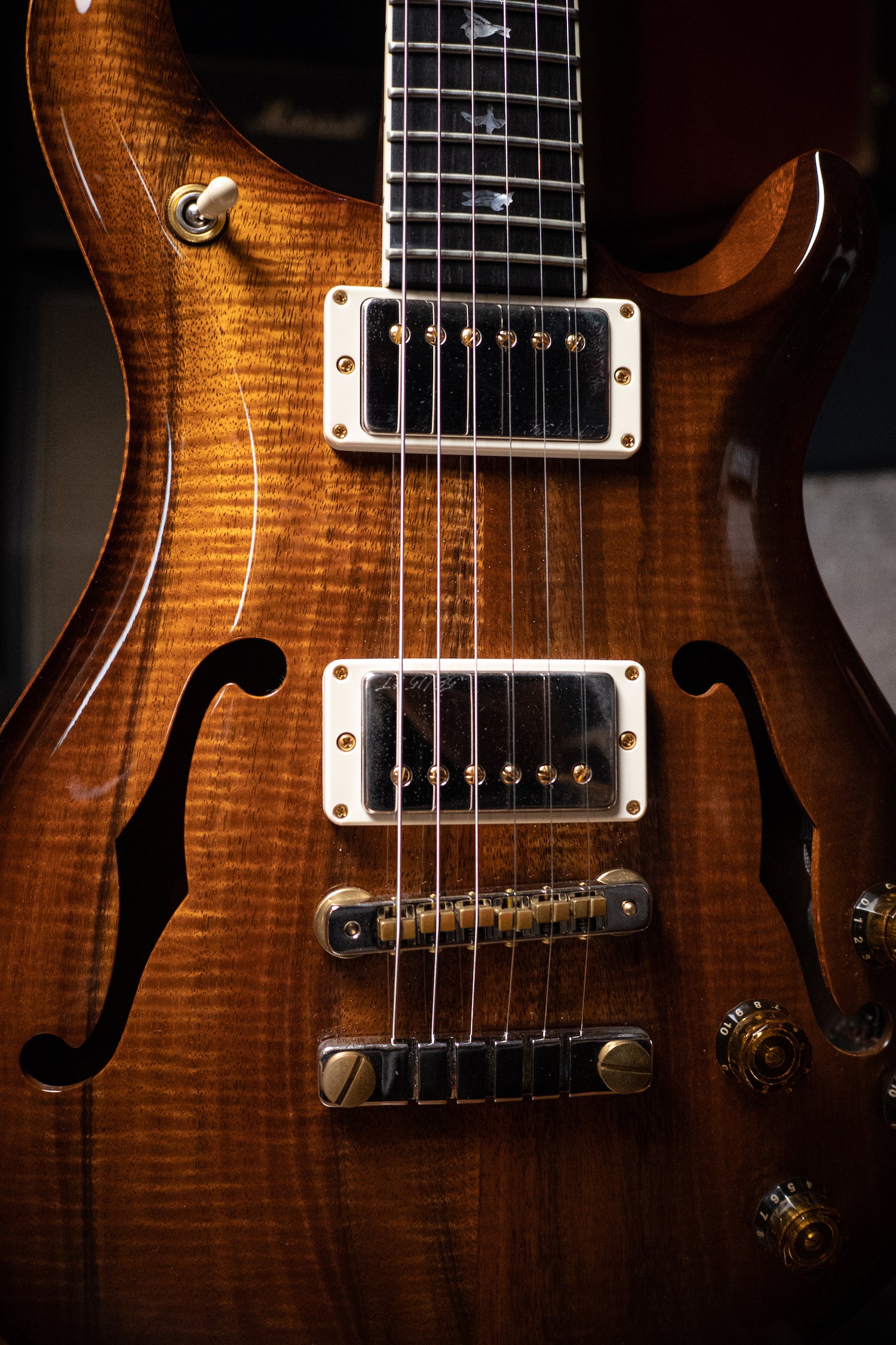 2019 Paul Reed Smith Hollow Body II 594 Electric Guitar - Koa