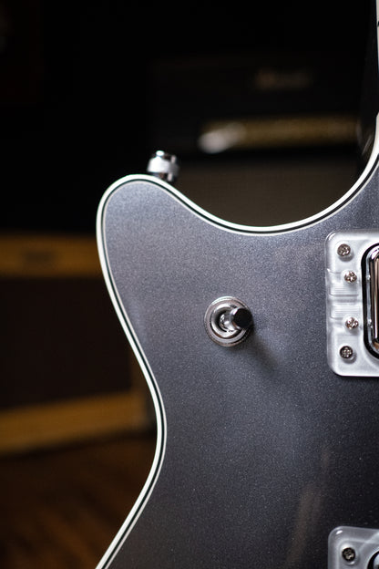 Gretsch G5222 Electromatic Double Jet BT With V-Stoptail Electric Guitar - London Grey