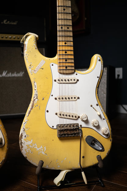 Fender Yngwie Malmsteen Personally Owned "Duck" John Cruz Custom Shop Artist Proof Stratocaster - Vintage White