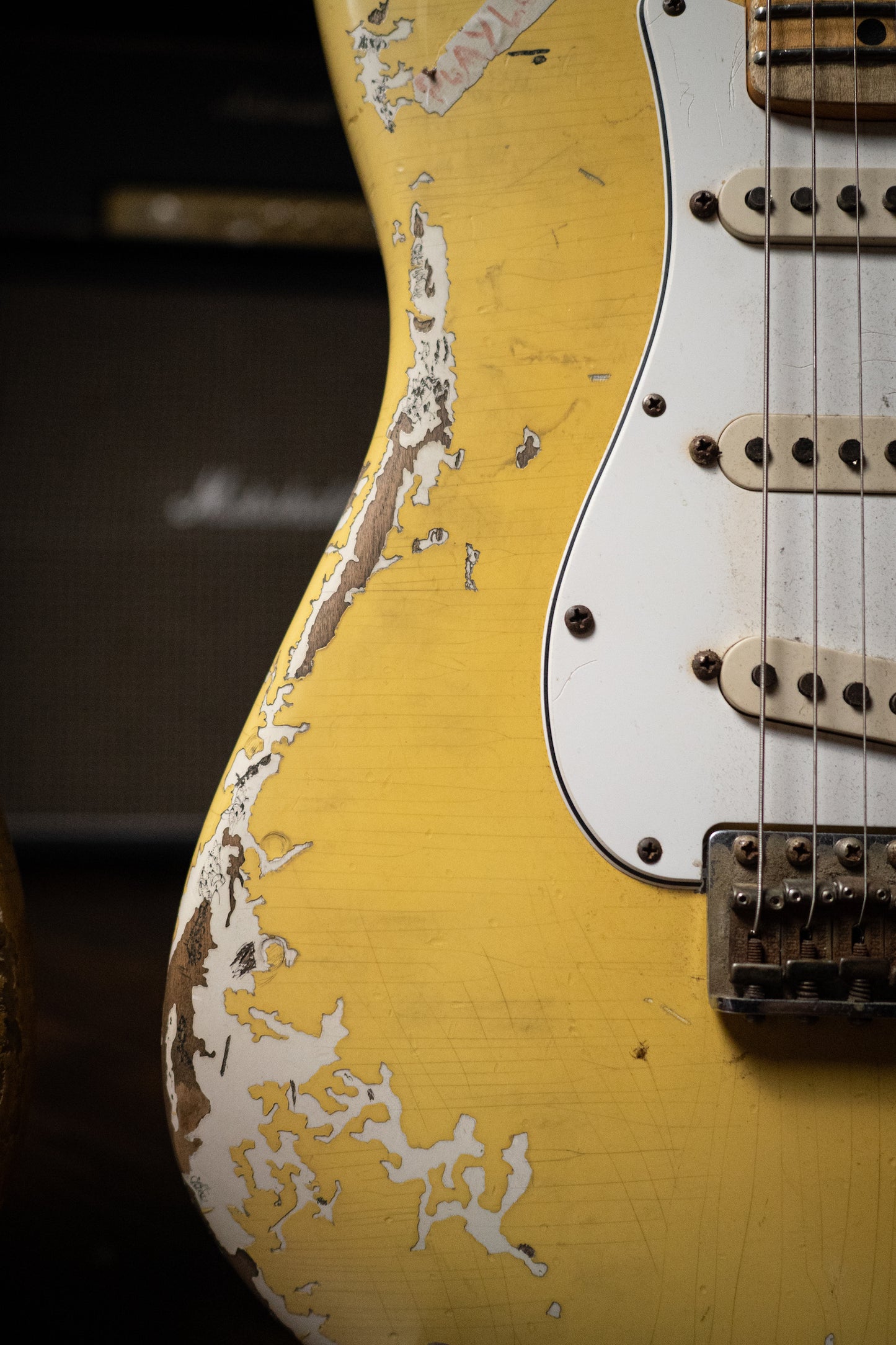 Fender Yngwie Malmsteen Personally Owned "Duck" John Cruz Custom Shop Artist Proof Stratocaster - Vintage White