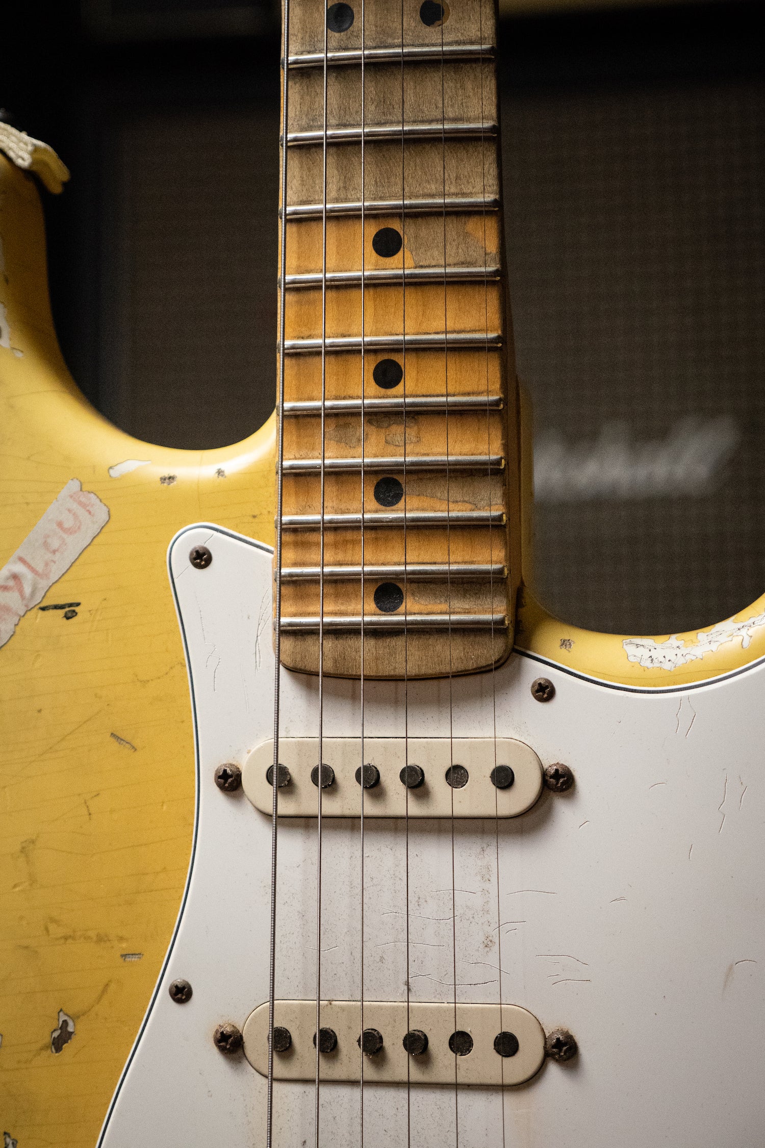 Fender Yngwie Malmsteen Personally Owned "Duck" John Cruz Custom Shop Artist Proof Stratocaster - Vintage White
