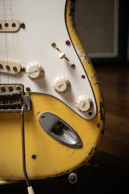 Fender Yngwie Malmsteen Personally Owned "Duck" John Cruz Custom Shop Artist Proof Stratocaster - Vintage White