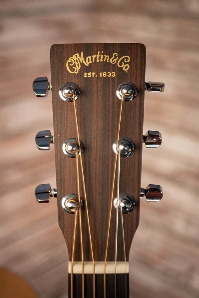 Martin D-10E Satin Sitka Sapele Road Series Acoustic-Electric Guitar - Natural
