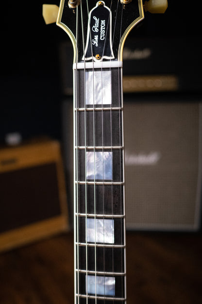 Gibson Custom Shop Murphy Lab 1957 Les Paul Custom 3 Pickup Ultra Heavy Aged - Ebony