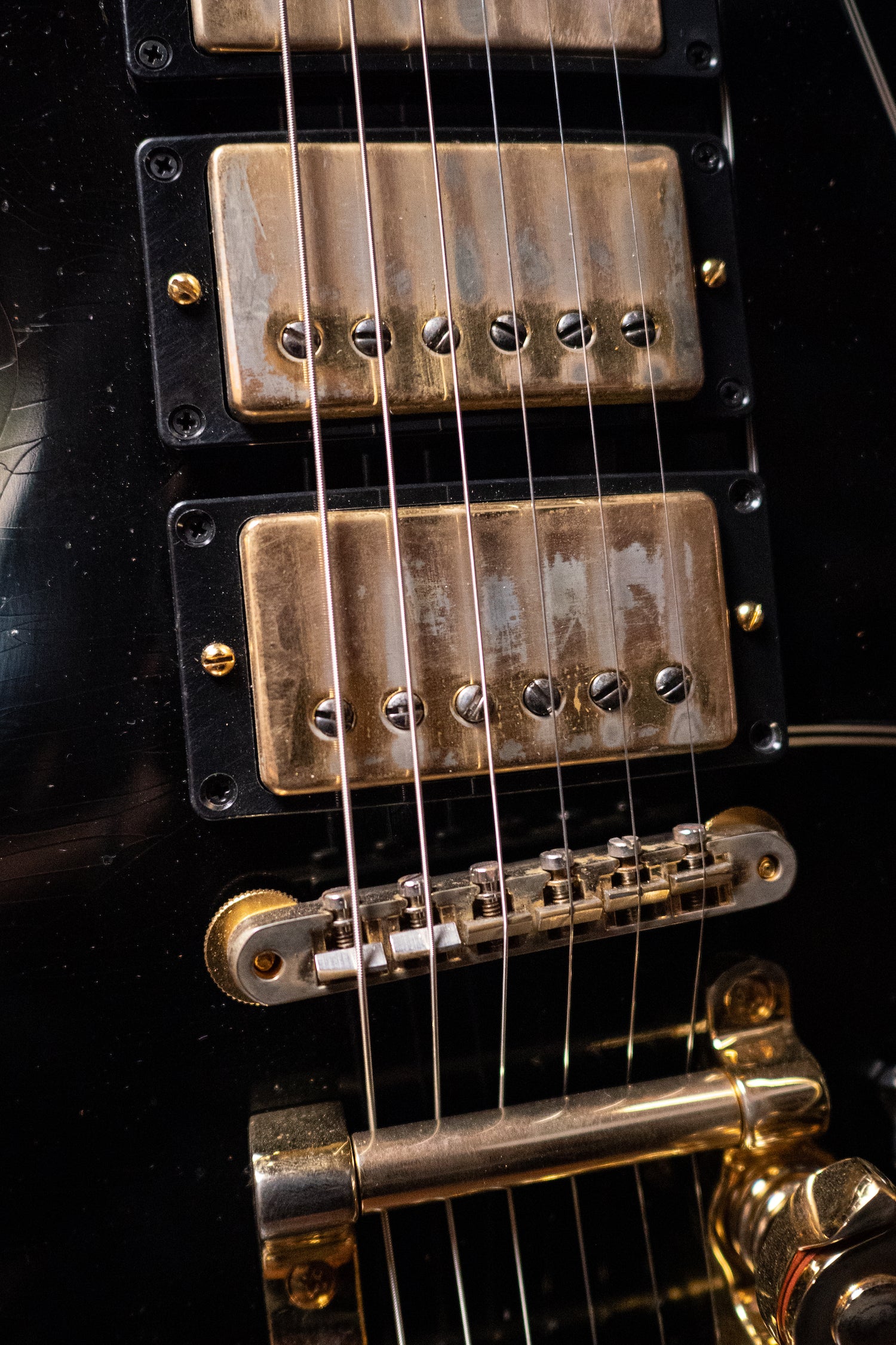 Gibson Custom Shop Murphy Lab 1957 Les Paul Custom 3 Pickup Ultra Heavy Aged - Ebony