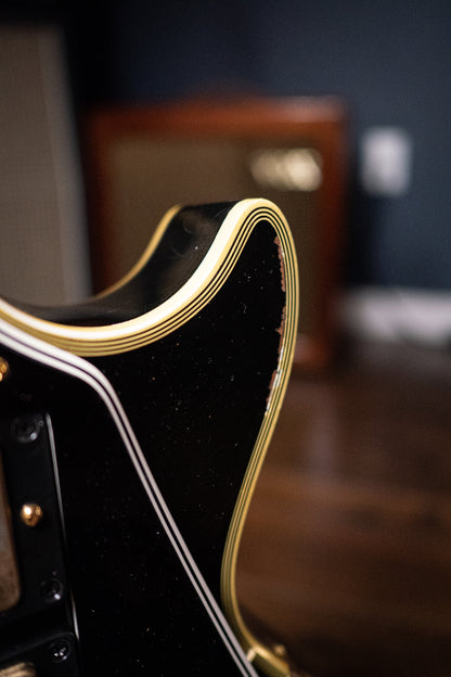 Gibson Custom Shop Murphy Lab 1957 Les Paul Custom 3 Pickup Ultra Heavy Aged - Ebony