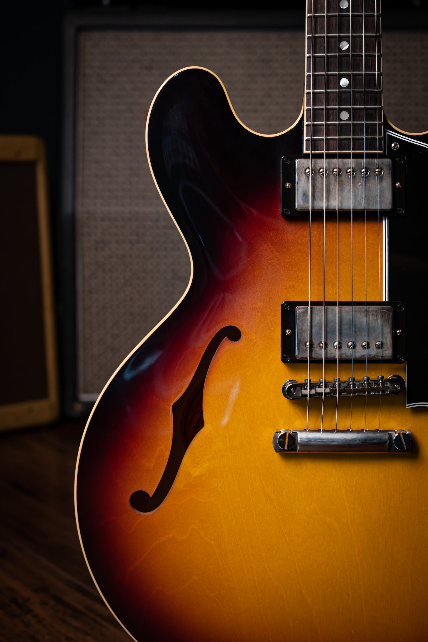 Gibson Custom Shop 1959 ES-335 Reissue Electric Guitar - VOS Vintage Burst - Walt Grace Vintage