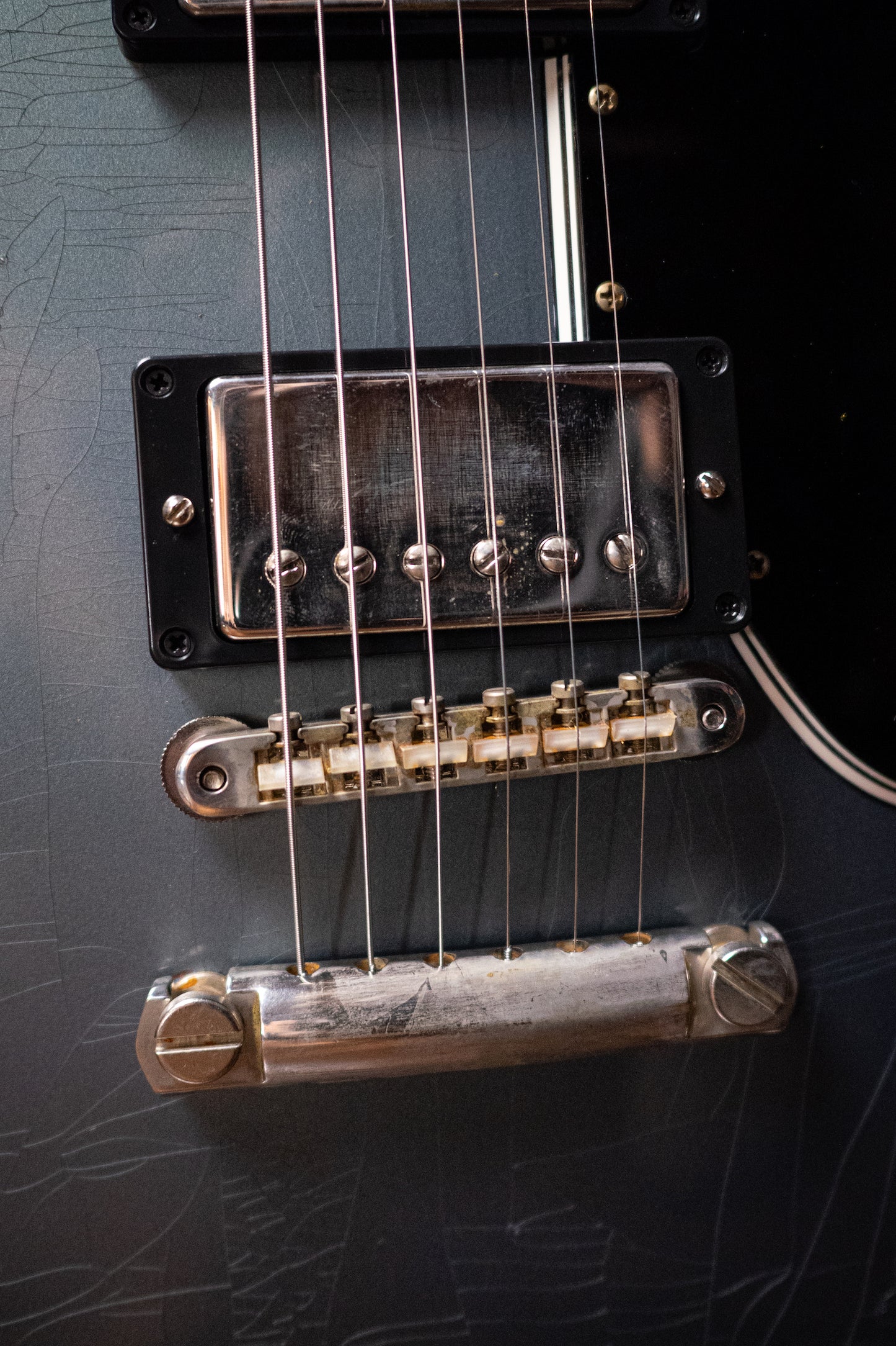 Gibson Murphy Lab 1964 SG Standard Stop Bar Light Aged - Pelham Blue