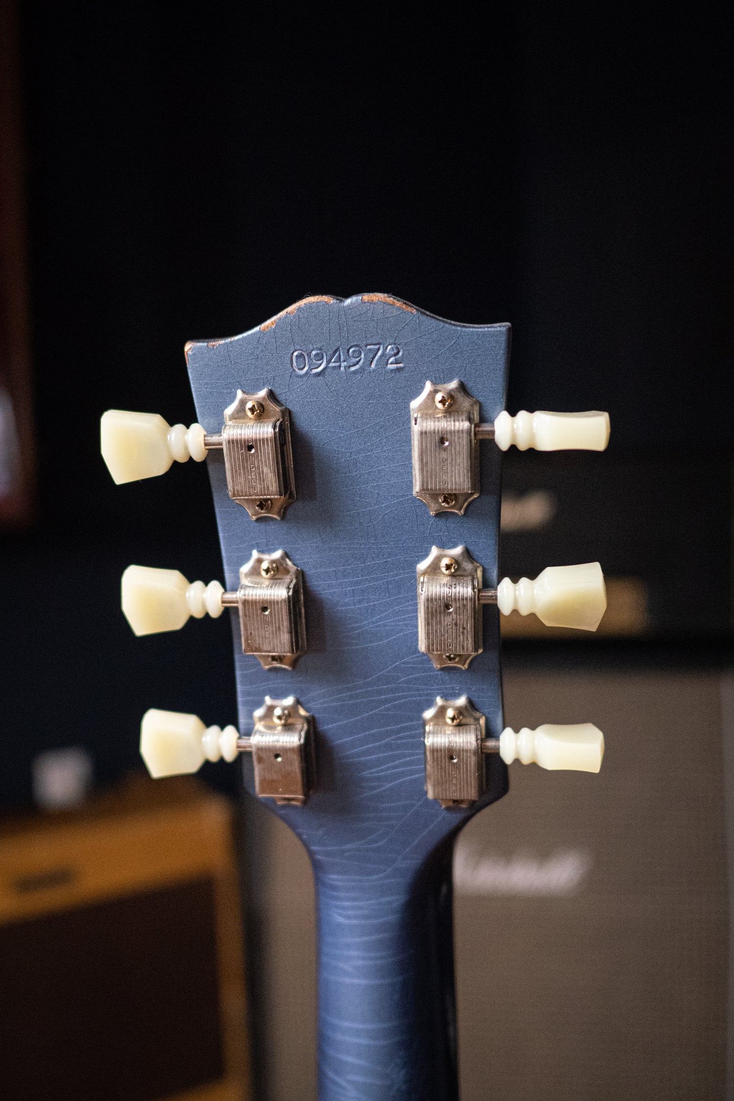 Gibson Murphy Lab 1964 SG Standard Stop Bar Light Aged - Pelham Blue
