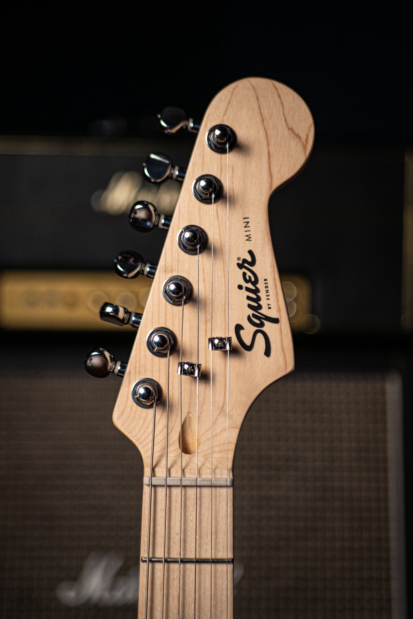 Squier Jazzmaster HH Mini Electric Guitar - Daphne Blue