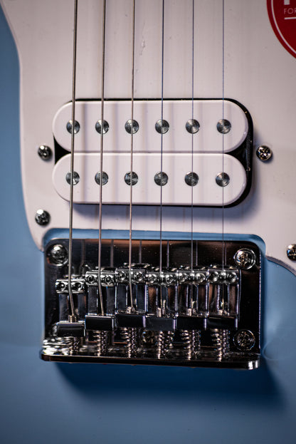 Squier Jazzmaster HH Mini Electric Guitar - Daphne Blue