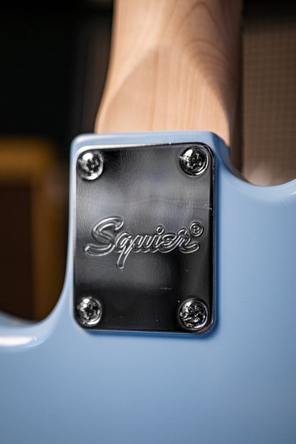 Squier Jazzmaster HH Mini Electric Guitar - Daphne Blue
