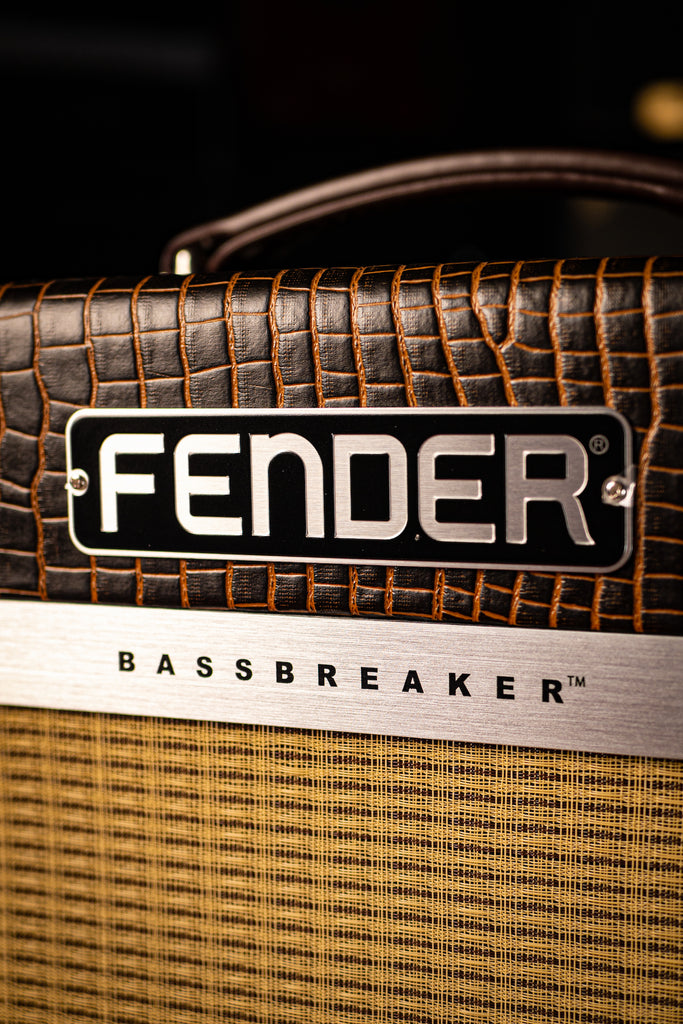 Fender Namm 2020 Bassbreaker 30R Combo Amp - Alligator - Walt Grace Vintage
