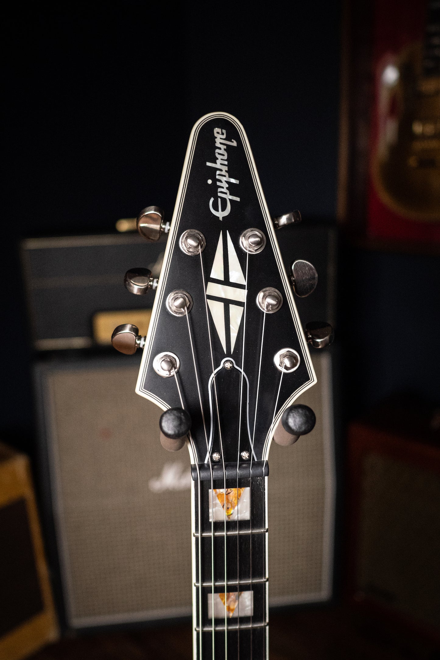 Epiphone Flying V Prophecy Electric Guitar - Yellow Tiger Aged Gloss