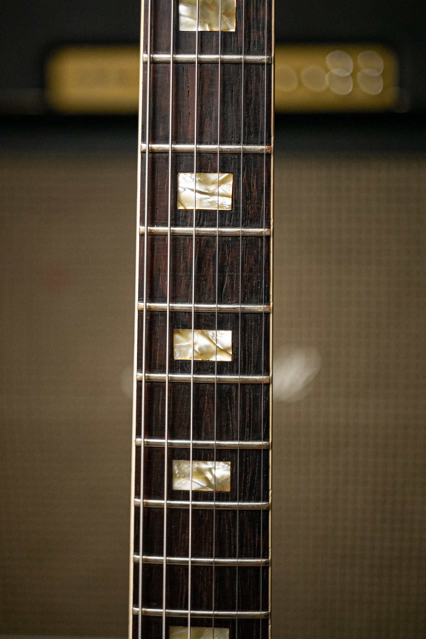 1965 Gibson ES-335TD Factory Bigsby - Sunburst Neck Front