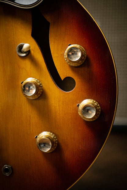 1965 Gibson ES-335TD Factory Bigsby - Sunburst Knobs