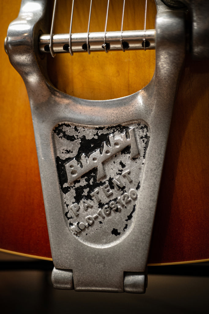 1965 Gibson ES-335TD Factory Bigsby - Sunburst Bottom