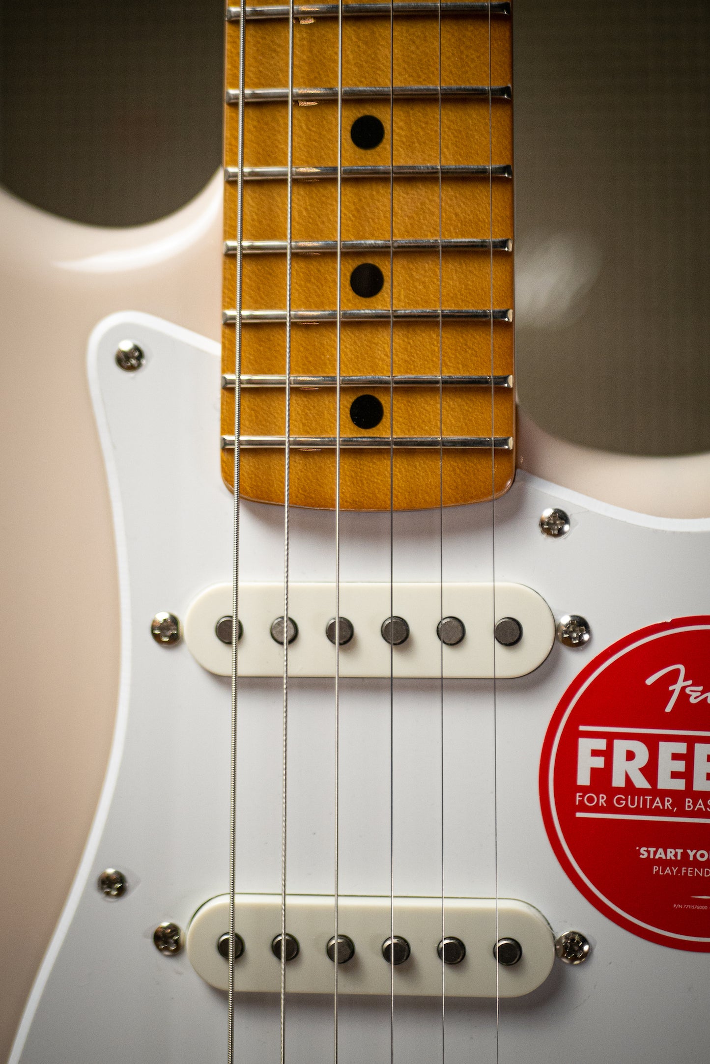 Squier Stratocaster Classic Vibe 50's Electric Guitar - White Blonde