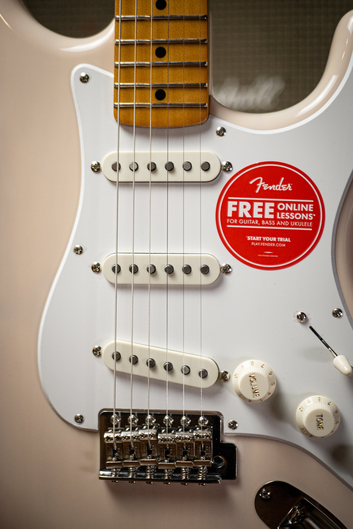 Squier Stratocaster Classic Vibe 50's Electric Guitar - White Blonde