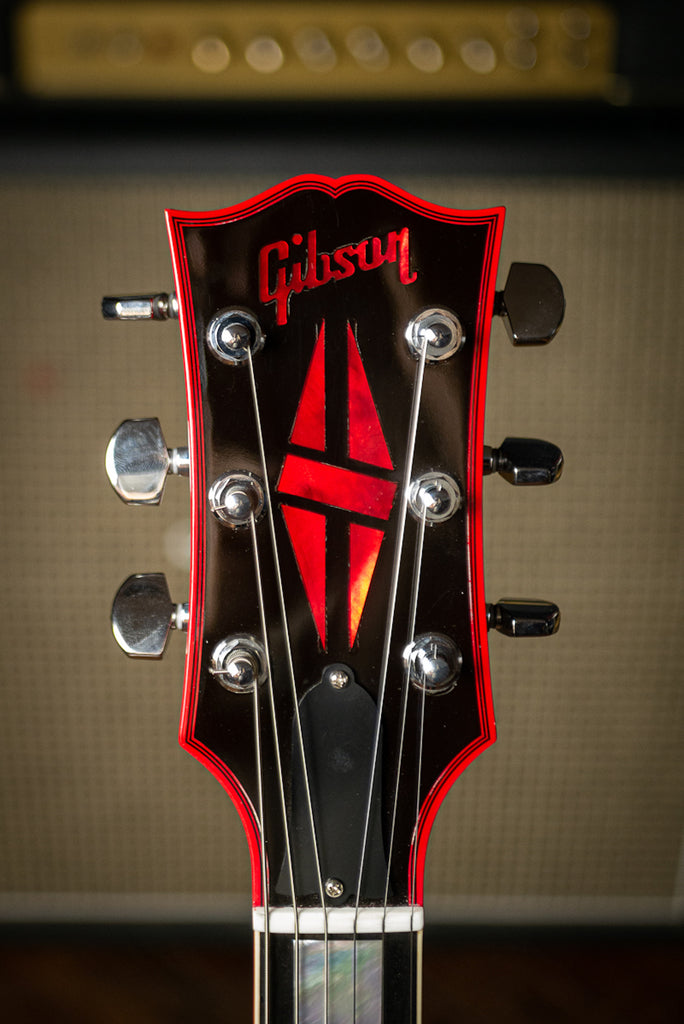 2009 Gibson LPR7 Black Widow Les Paul - Black/Red