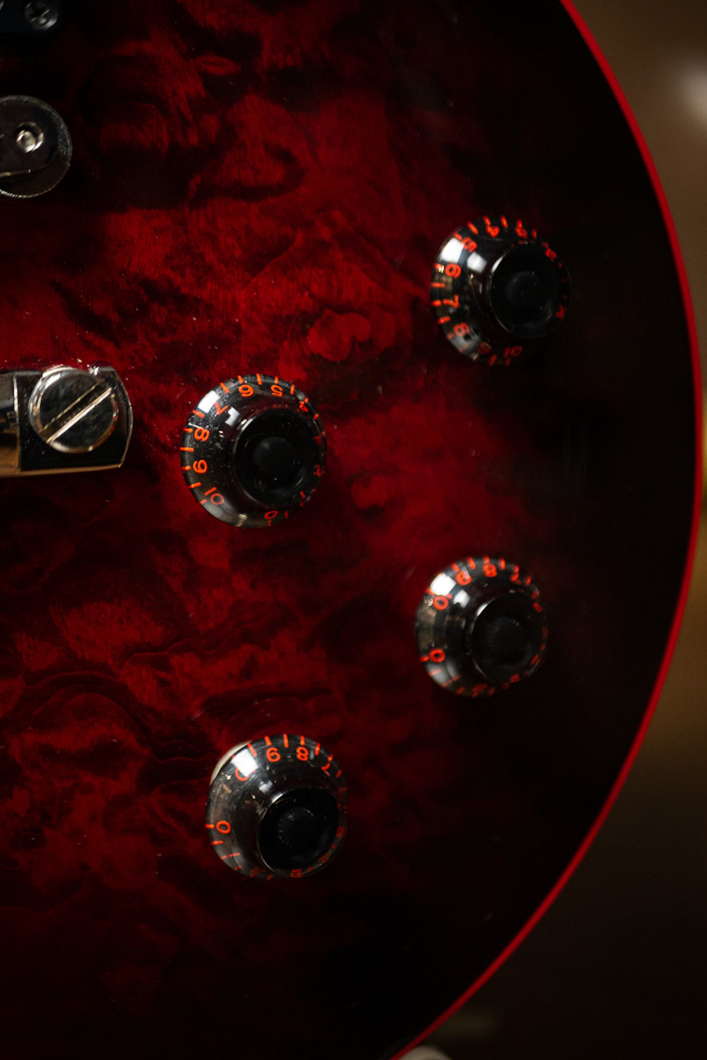 2009 Gibson LPR7 Black Widow Les Paul - Black/Red