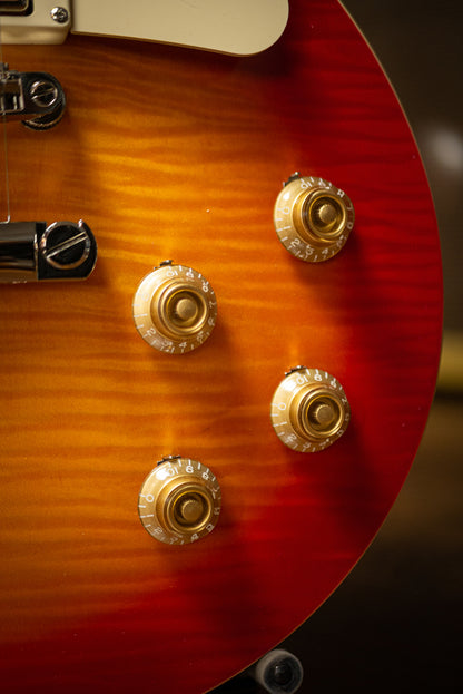 Epiphone 1959 Les Paul 60th Anniversary Plus Outfit Electric Guitar - Aged Dark Cherry Burst