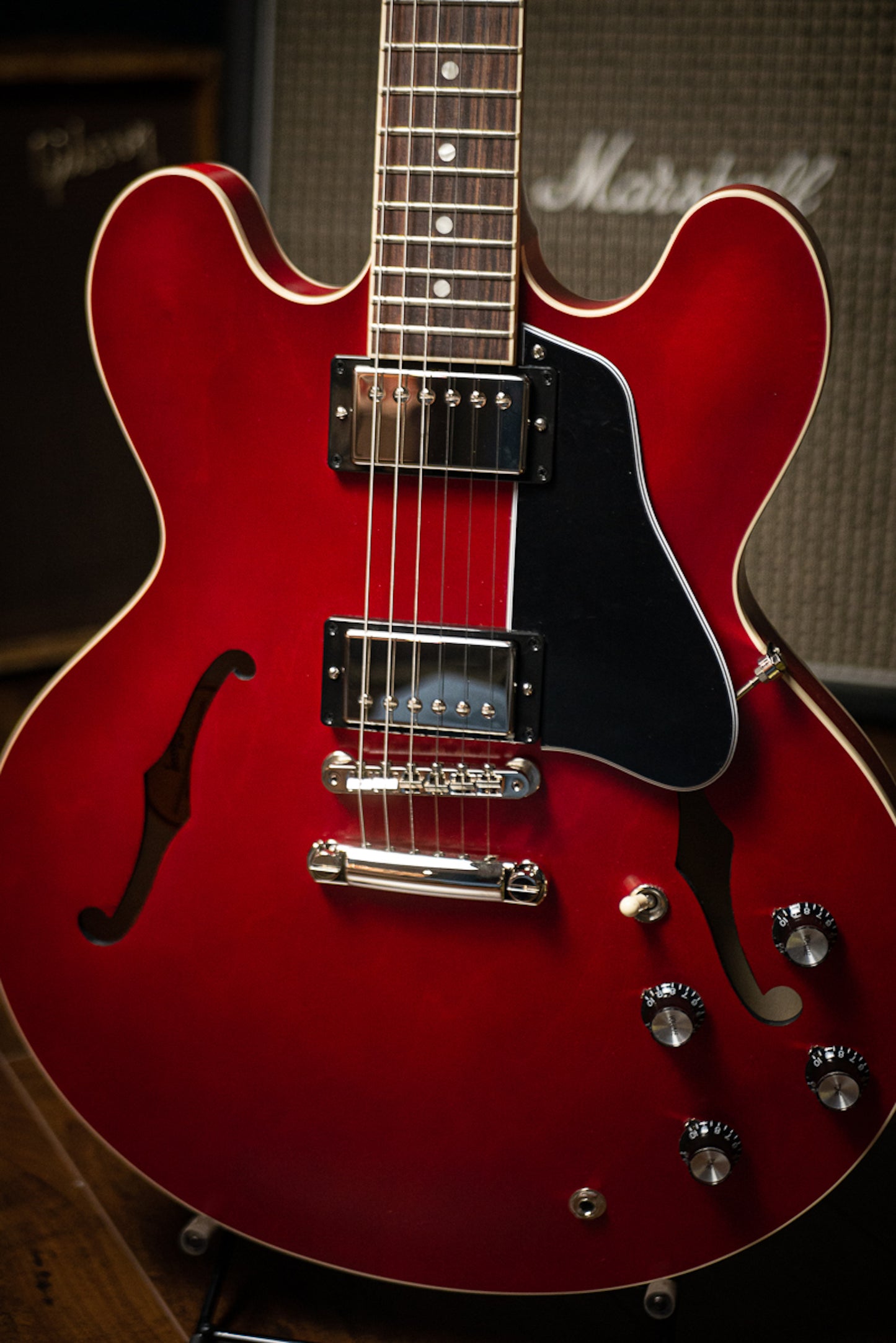 Gibson ES-335 Satin Electric Guitar - Satin Cherry
