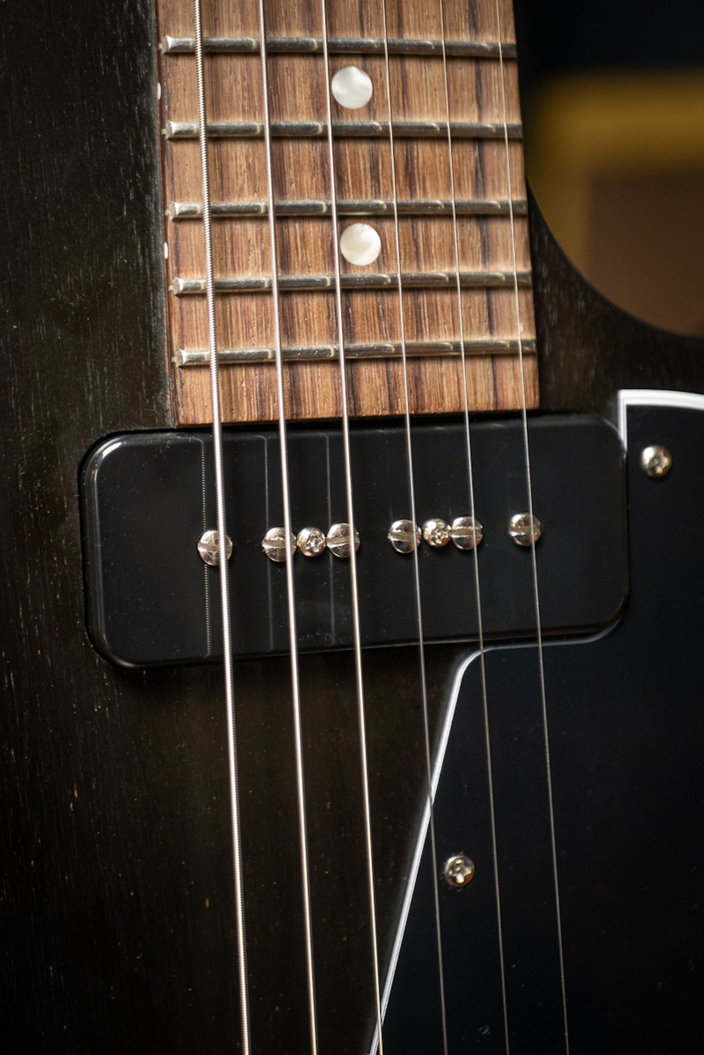 Gibson Les Paul Special Tribute P-90 Electric Guitar - Ebony Satin