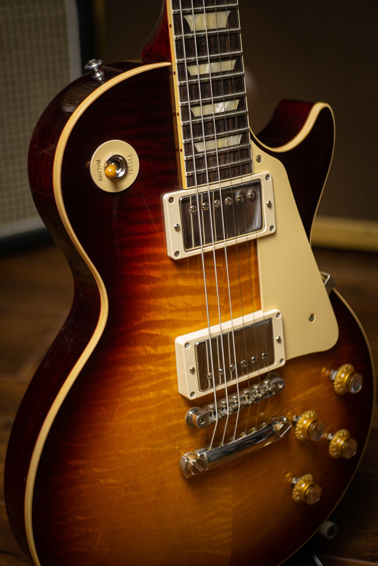 Gibson Custom Shop 60th Anniversary 1960 Les Paul Standard V3 Electric Guitar - Washed Bourbon