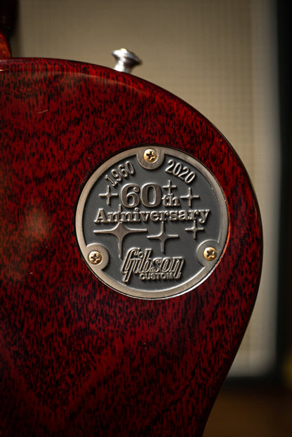 Gibson Custom Shop 60th Anniversary 1960 Les Paul Standard V3 Electric Guitar - Washed Bourbon