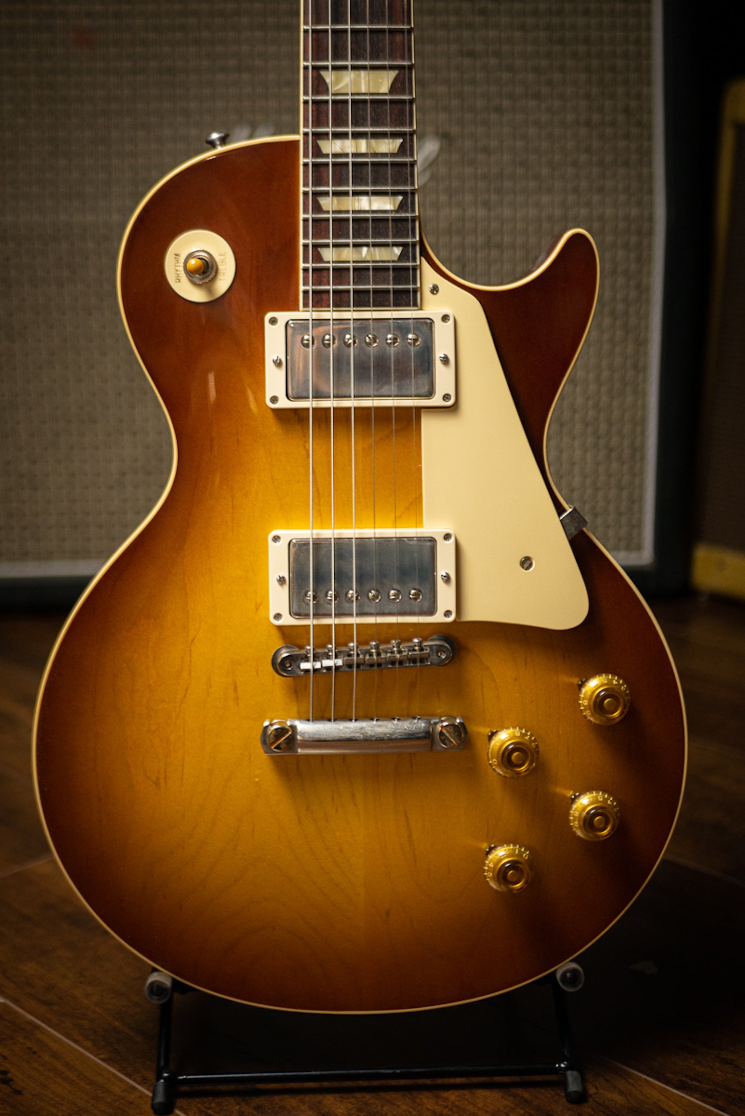 Gibson Custom Shop 1958 Les Paul Standard Reissue VOS Electric Guitar - Iced Tea Burst